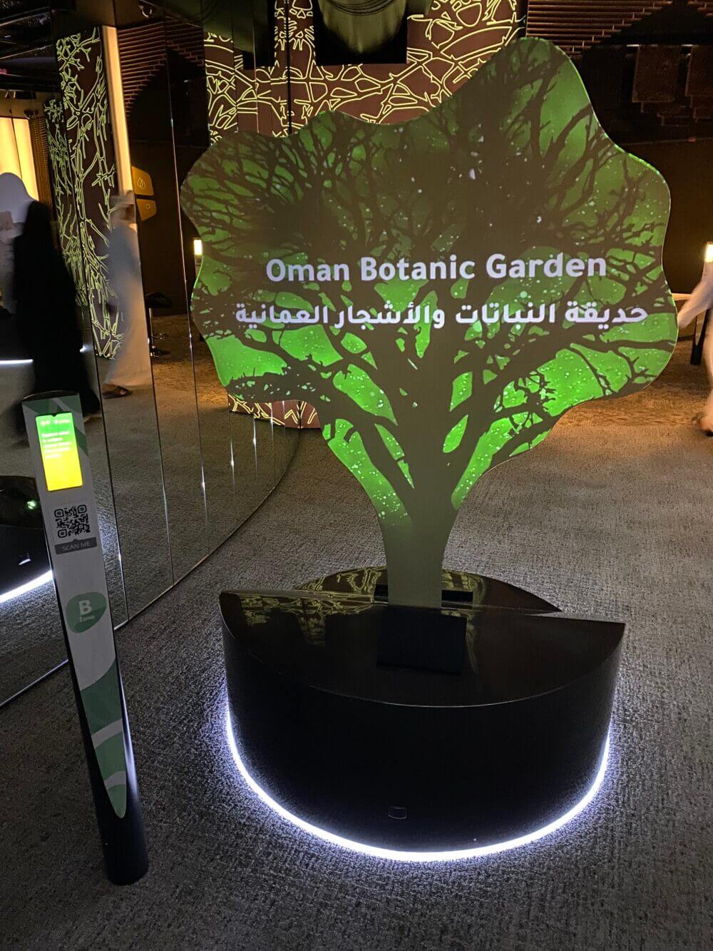 Projection onto profile cut trees