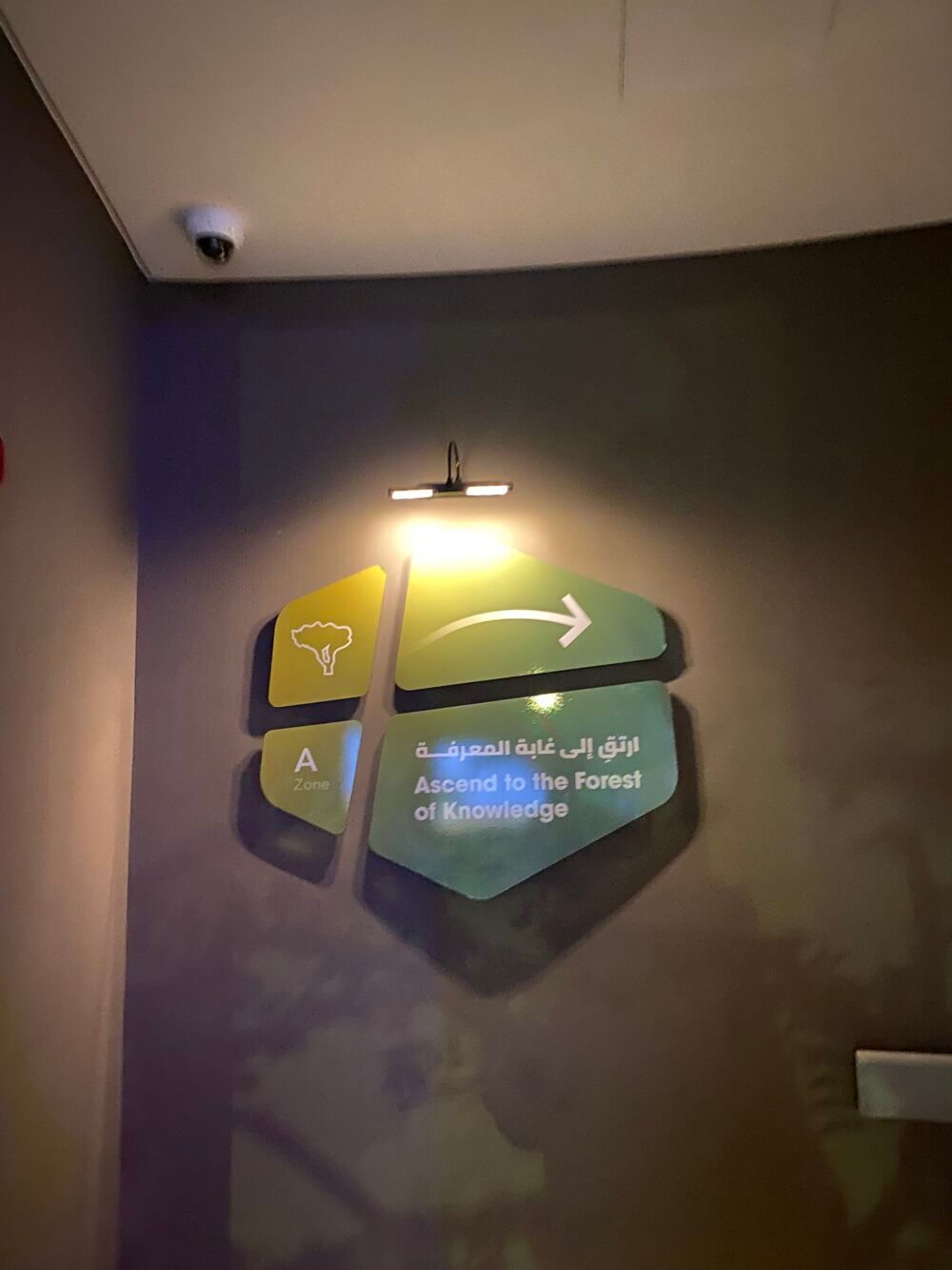 Wayfinding signage