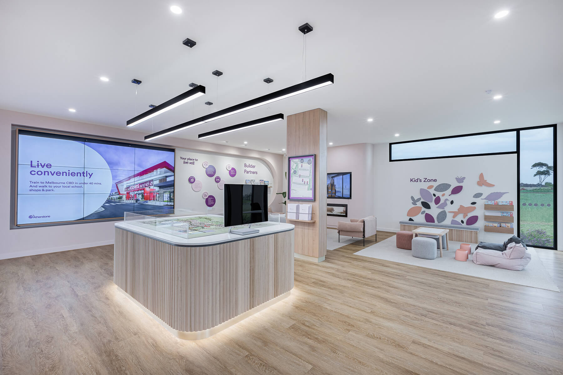 Atherstone Sales Office for Lendlease VIC