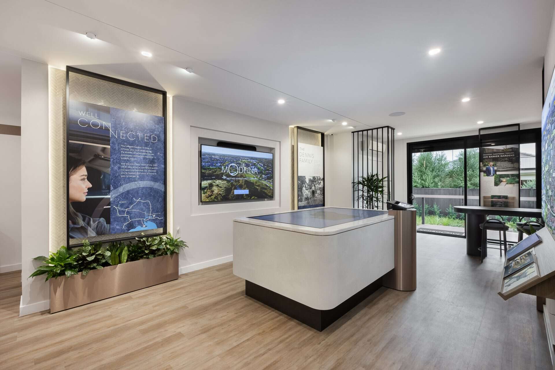 Modeina Sales Office for The Dennis Family