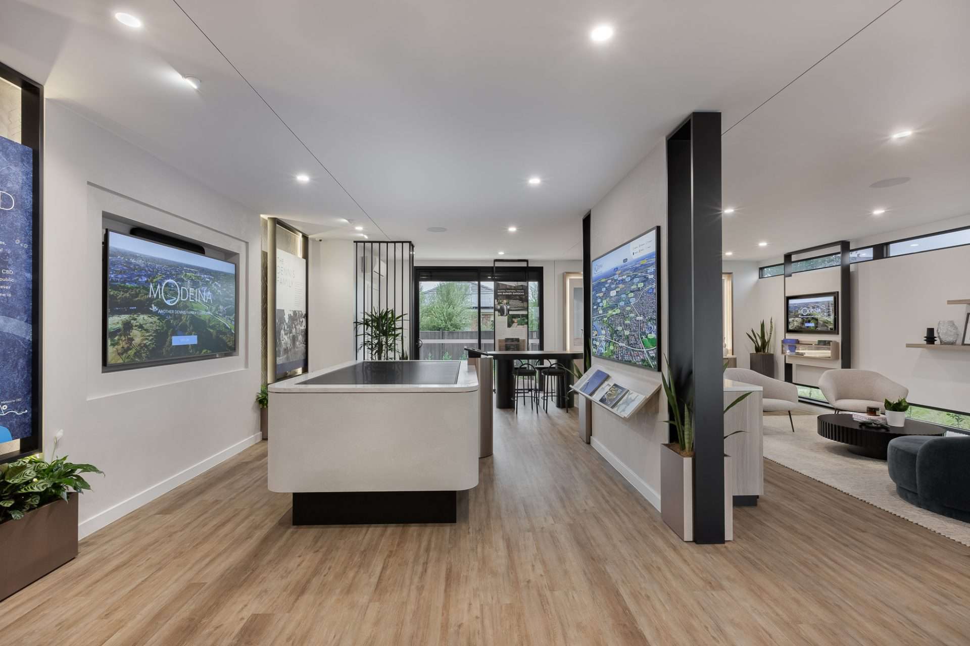 Modeina Sales Office for The Dennis Family