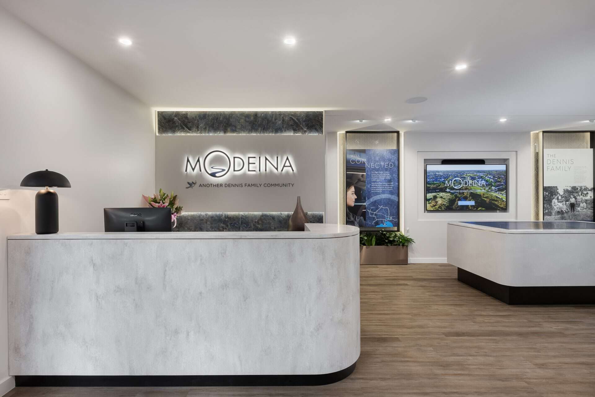 Modeina Sales Office for The Dennis Family