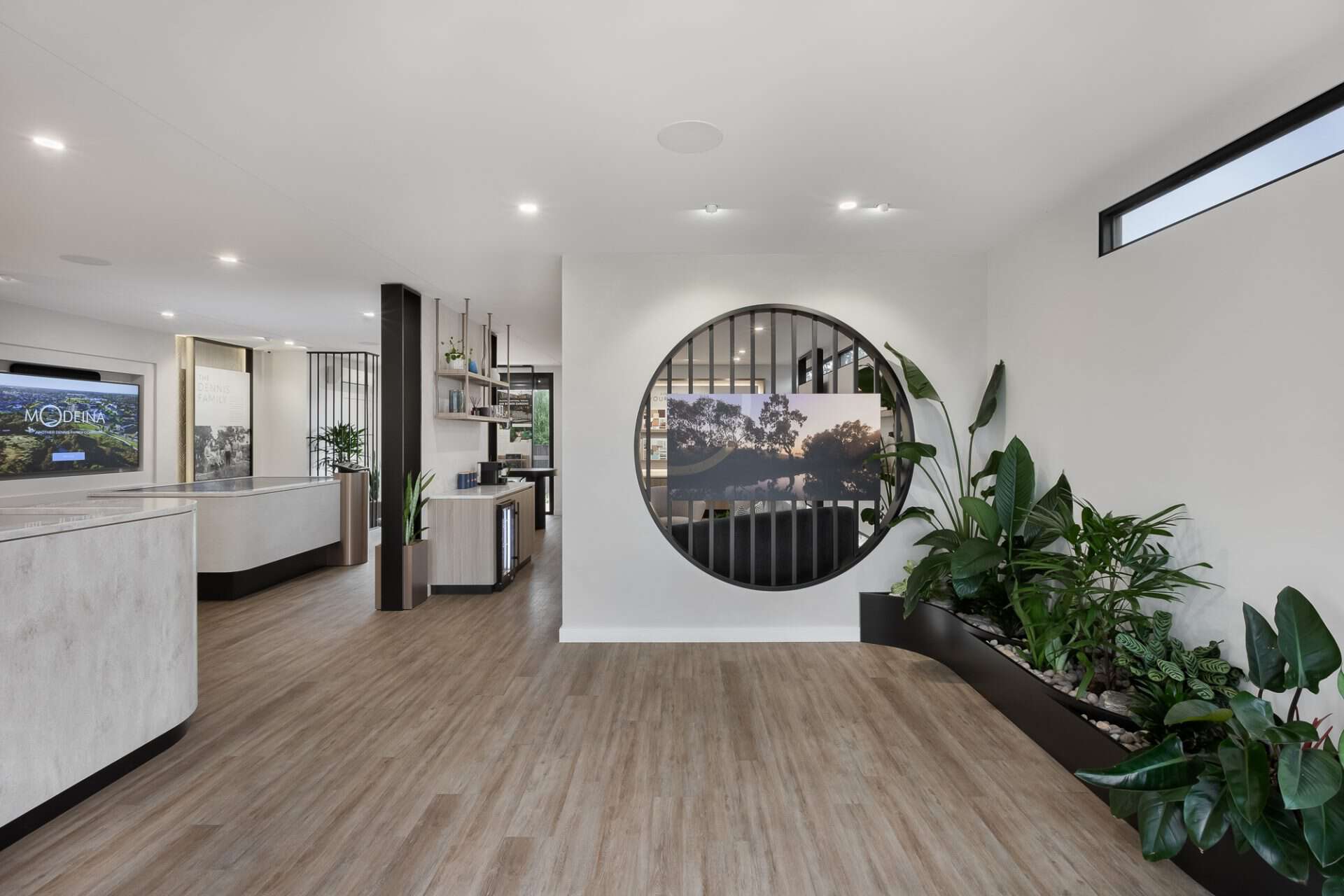 Modeina Sales Office for The Dennis Family
