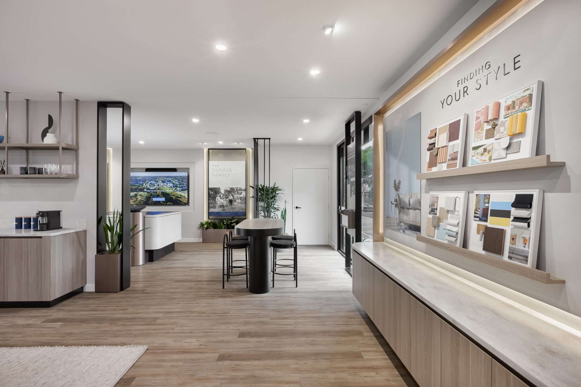 Modeina Sales Office for The Dennis Family