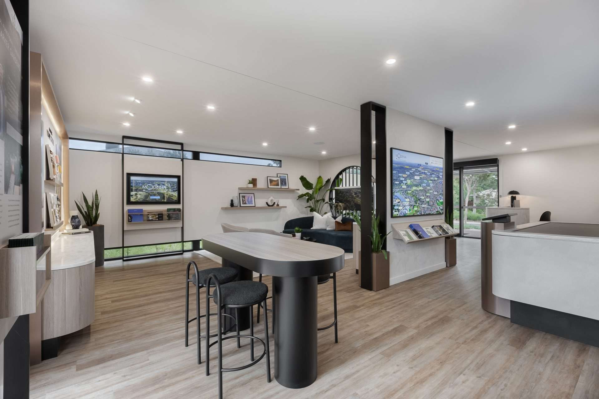 Modeina Sales Office for The Dennis Family