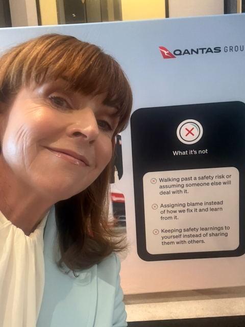Me at Qantas Inspire Tomorrow Event
